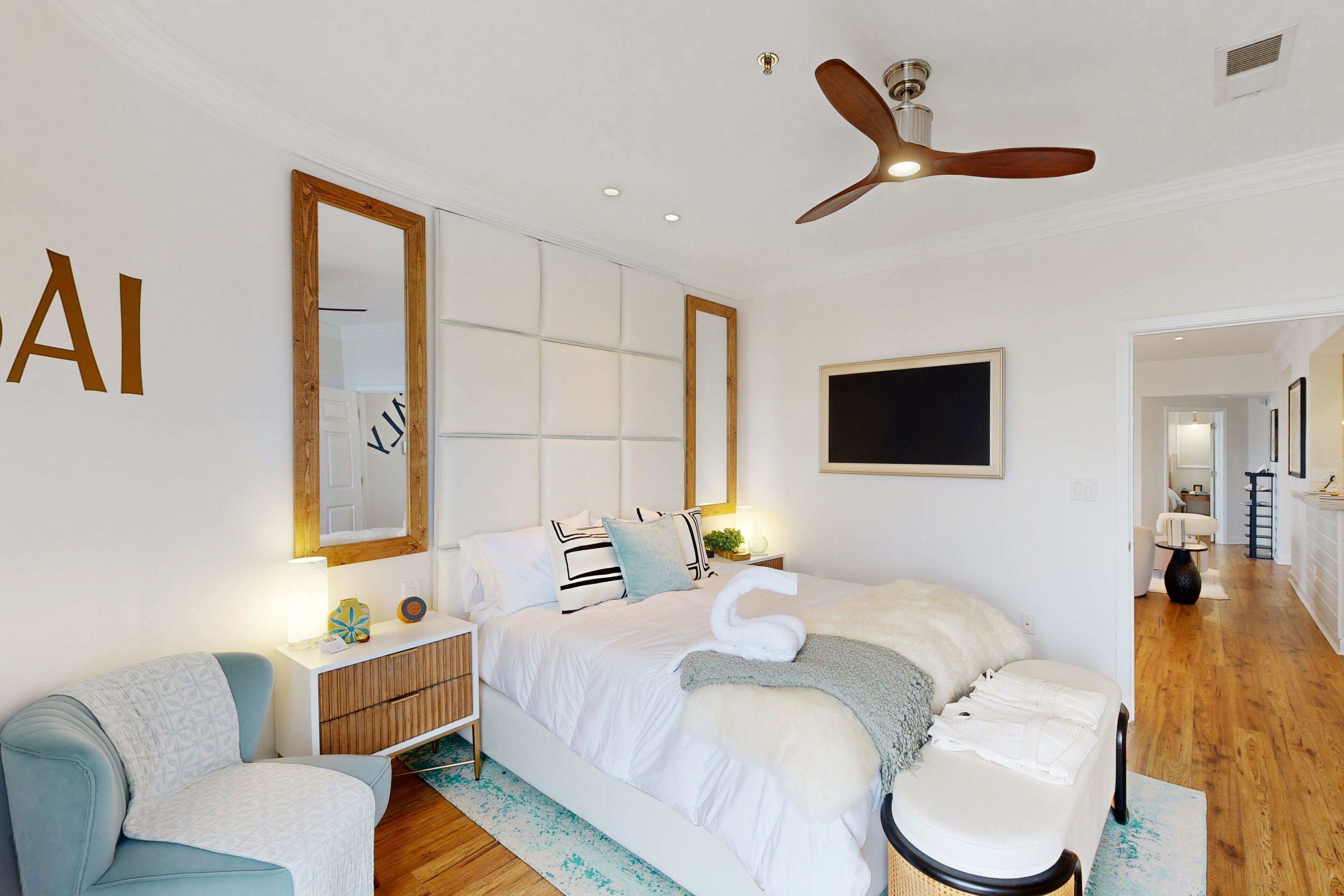 2 多间卧室、办公桌、熨斗/熨衣板、上网接入