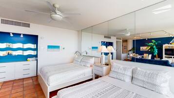 Iron/ironing board, internet, bed sheets