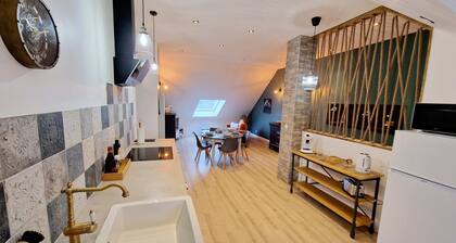 Appartement tout neuf, tout équipé, proche commerces, gare et parkings