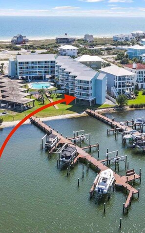 Marina - Family Friendly Bayside Condo With Pool And Fishing Pier  (Pensacola)