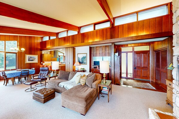 Een televisie, een dvd-speler en boeken