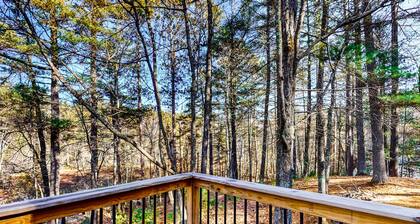 Updated home near downtown Eagle River & beach with fireplace, grill, decks, W/D