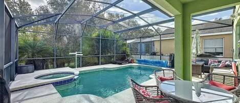 屋外プール、温水プール