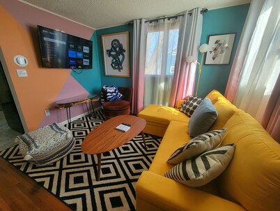 The Color House // 2 Bed, 2 Ba, 1 mi to Mayo Clinic, No Stairs to Entry