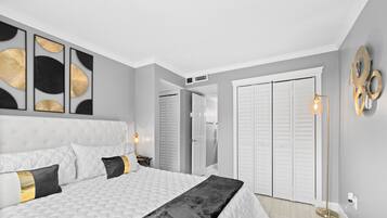 1 bedroom, iron/ironing board, travel crib, free WiFi