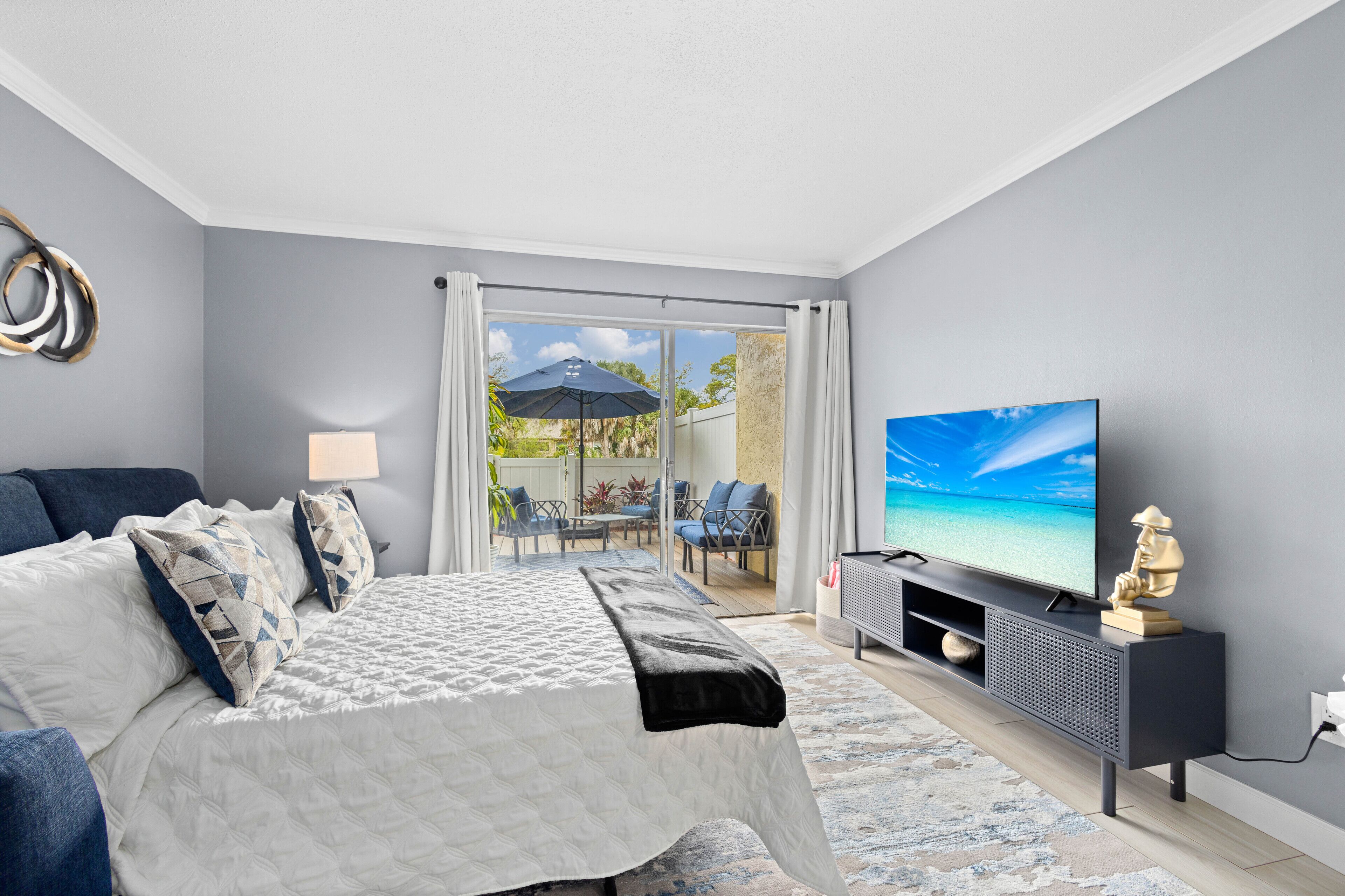 1 bedroom, iron/ironing board, travel cot, free WiFi