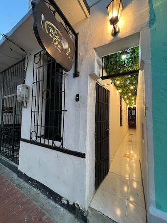 Fachada de la propiedad