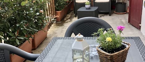 Restauration en plein air