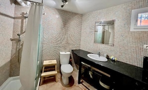 Haartrockner, Seife, Toilettenpapier
