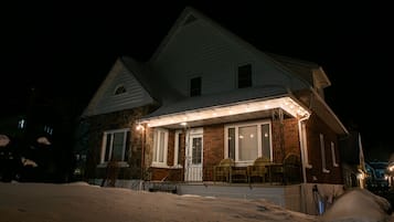 Front of property – evening/night