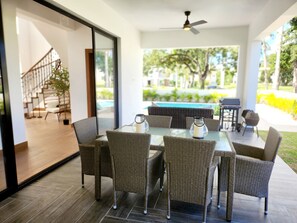 Restaurante al aire libre