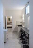 Apartamento Deluxe | Cocina privada | Hervidor eléctrico