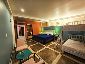 Family Triple Room, Bathtub | 1 bedroom, premium bedding, down duvets, individually decorated
