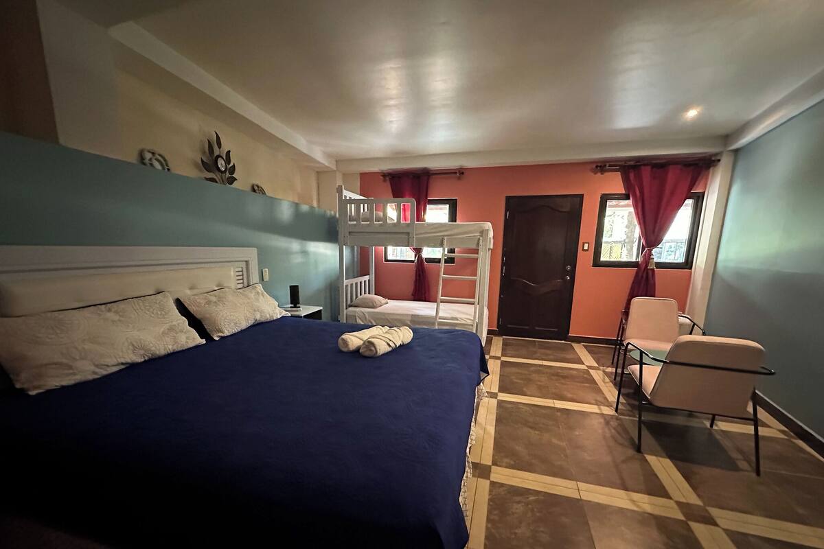 Family Double Room, Bathtub | 1 bedroom, premium bedding, down comforters, individually decorated