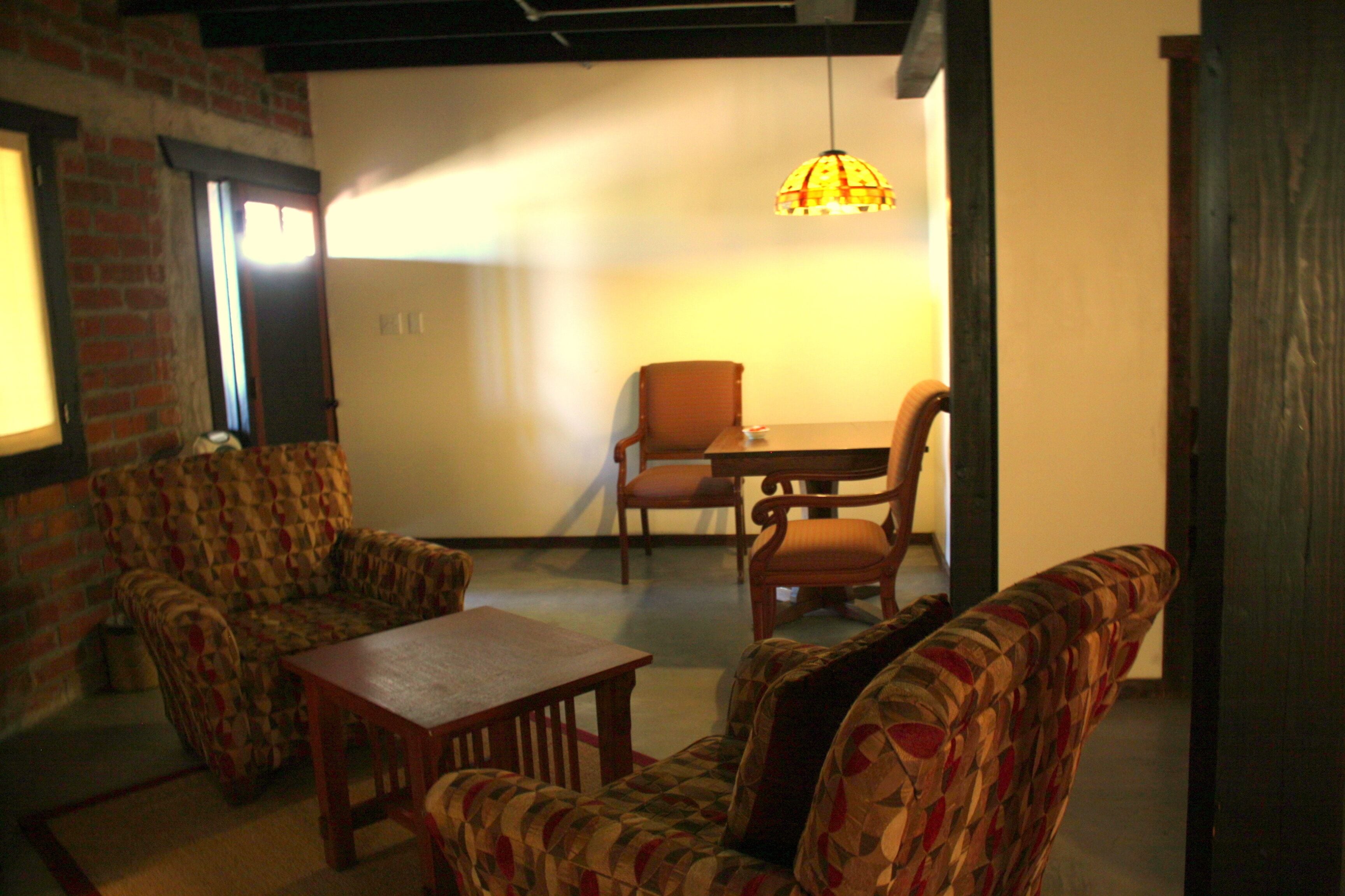 Individually decorated, individually furnished, iron/ironing board