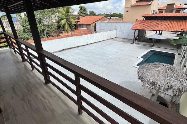 Quarto | Varanda coberta