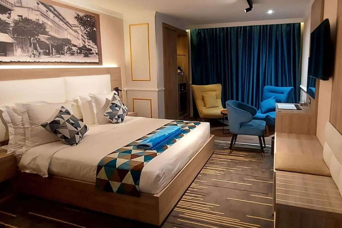 Ropa de cama de alta calidad y minibar