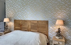 2 chambres, accès au Wi-Fi (inclus), literie fournie