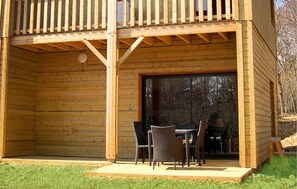 Outdoor dining - Le Colombier Des Bories (Sorges et Ligueux)