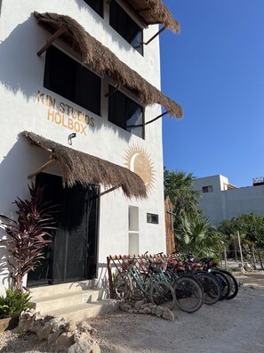 Fassade der Unterkunft