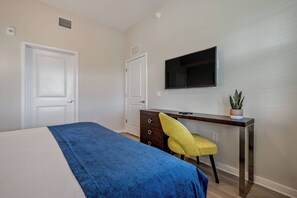 4 bedrooms, iron/ironing board, travel crib, WiFi