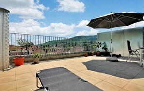 Terrace/patio - 2 bedroom cozy apartment in Guebwiller (Guebwiller)