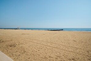 On the beach