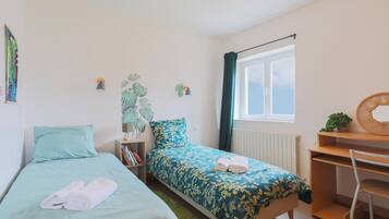 2 Schlafzimmer, kostenloses WLAN, Bettwäsche