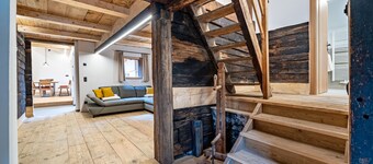 Appartamento 'Bergchalet Lanthalerhof' con vista sulle montagne, giardino privato e Wi-Fi
