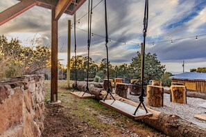 Property grounds - The Four Seasons  - A Getaway to White Sands NP and Cloudcroft, NM w/ Hot Tub! (High Rolls)