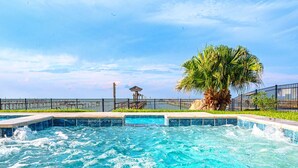 A heated pool - Copano Bay, Rockport, Tx. Waterfront, Private Pool & Hot Tub, & Pier  (Rockport)