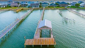 Marina - Copano Bay, Rockport, Tx. Waterfront, Private Pool & Hot Tub, & Pier  (Rockport)