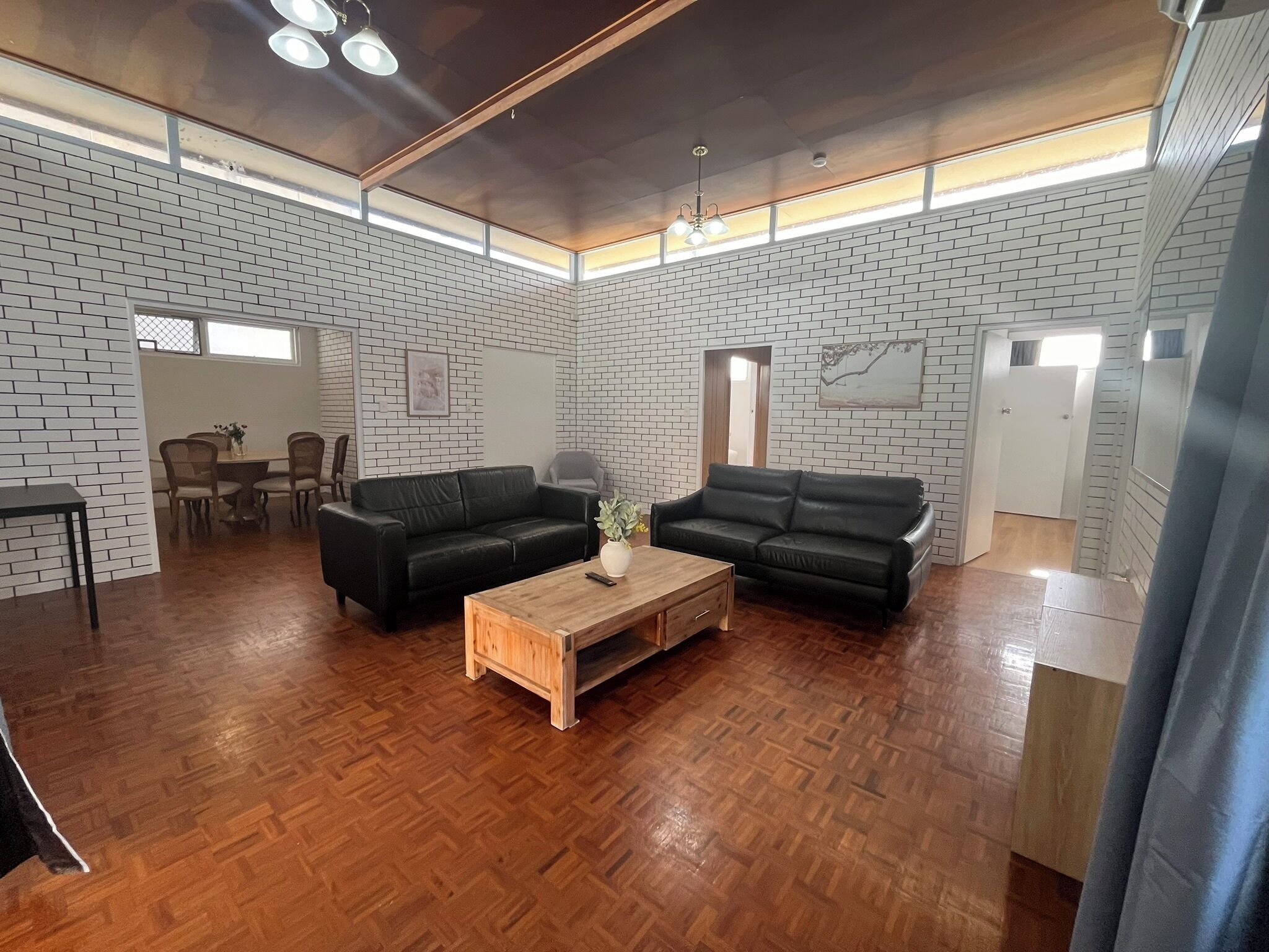 Villa | Living area | 40-inch Smart TV with digital channels