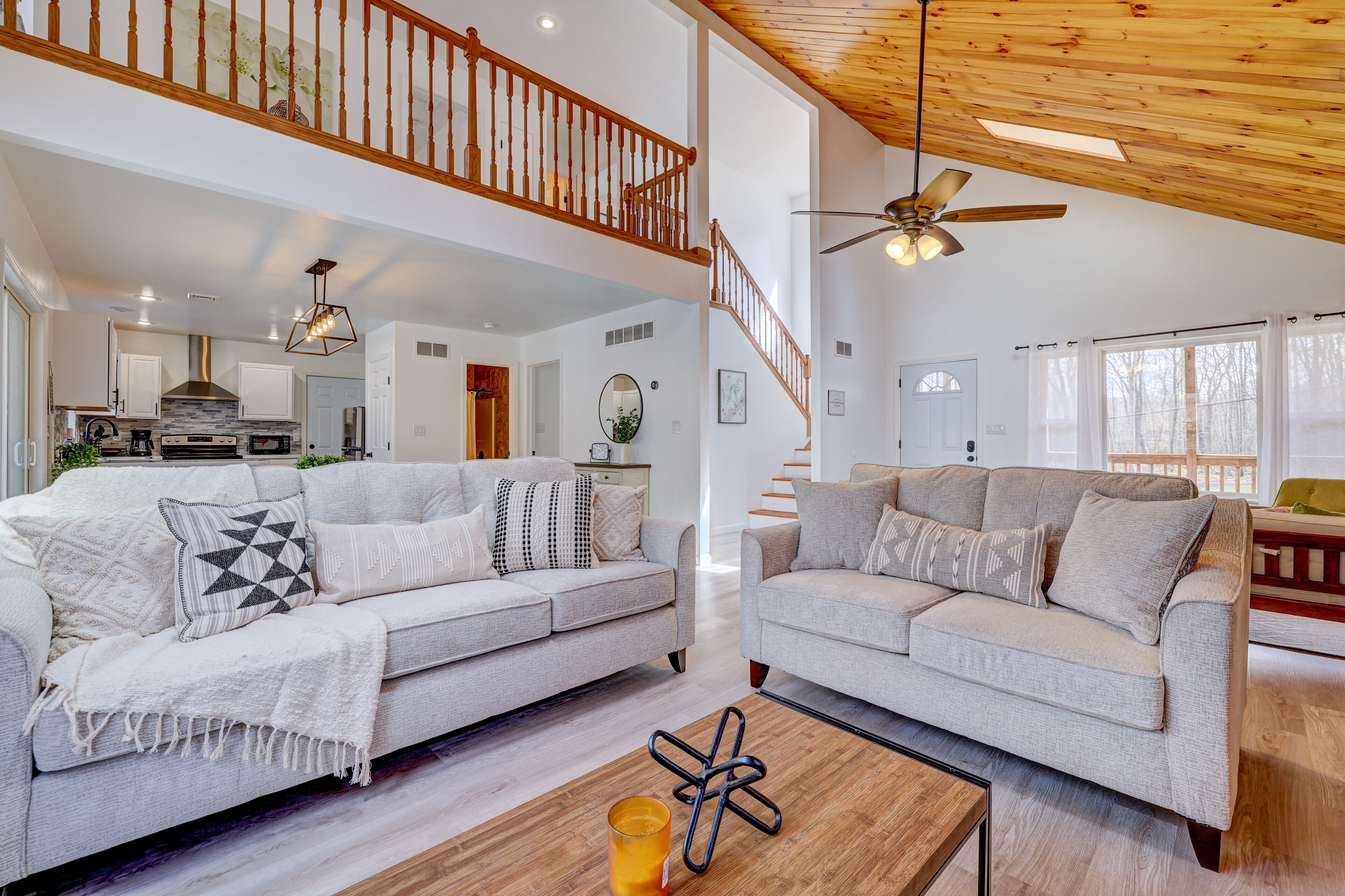 Winter at White Dove Nest- Gameroom & Firepit