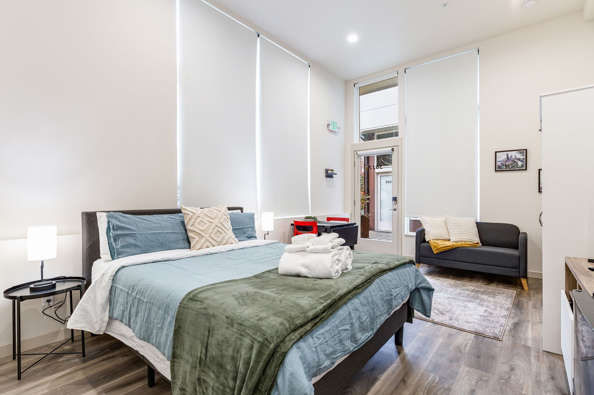 Wifi gratis y ropa de cama 