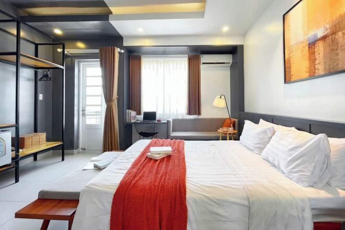 Iron/ironing board (on request), WiFi (free), bed sheets