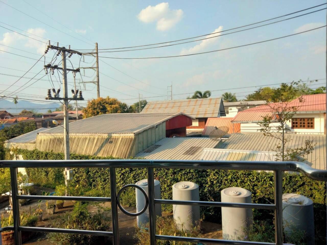 Deluxe Double Room, Lanai, City View | Terrace/patio