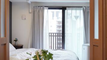 Standard Apartment, 1 Double Bed, Balcony | Living area