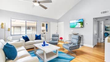 Smart TV, books, video library