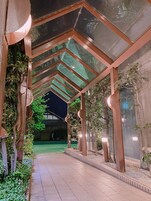 Front of property - evening/night