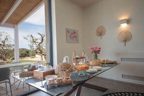 Petit déjeuner continental compris tous les jours