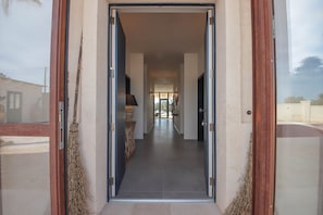 Entrée de l’hébergement