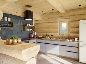 Kylskåp, mikrovågsugn, ugn och diskmaskin