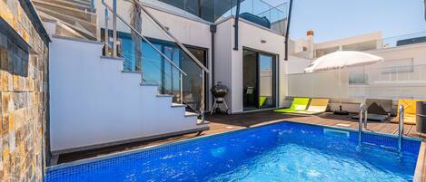 Alberca al aire libre