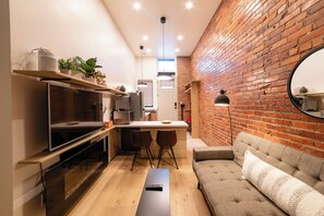 Älytelevisio, takka