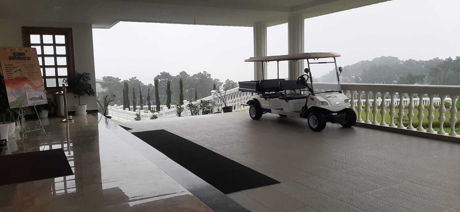 Interior entrance