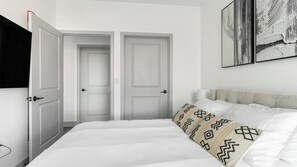 1 Schlafzimmer, Schreibtisch, Bügeleisen/Bügelbrett, WLAN