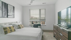 1 Schlafzimmer, Schreibtisch, Bügeleisen/Bügelbrett, WLAN