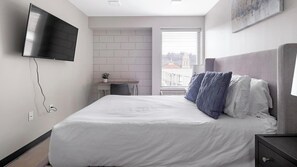 1 Schlafzimmer, Schreibtisch, Bügeleisen/Bügelbrett, WLAN