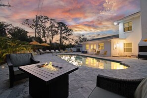 Außenpool, beheizter Pool